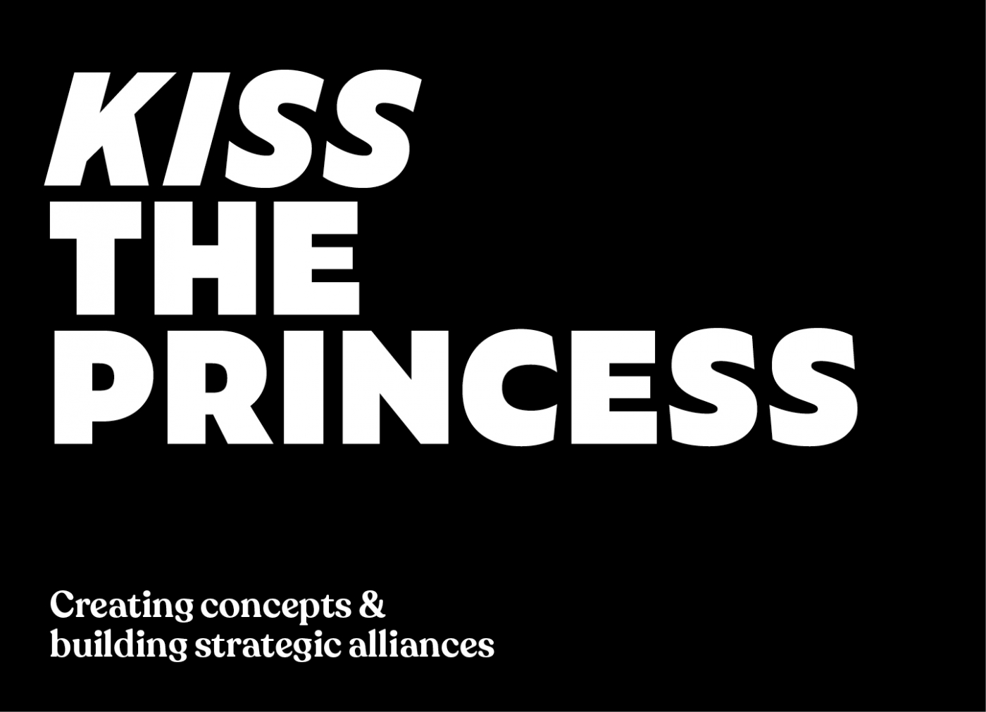 Logo ontwerp Kiss the Princess