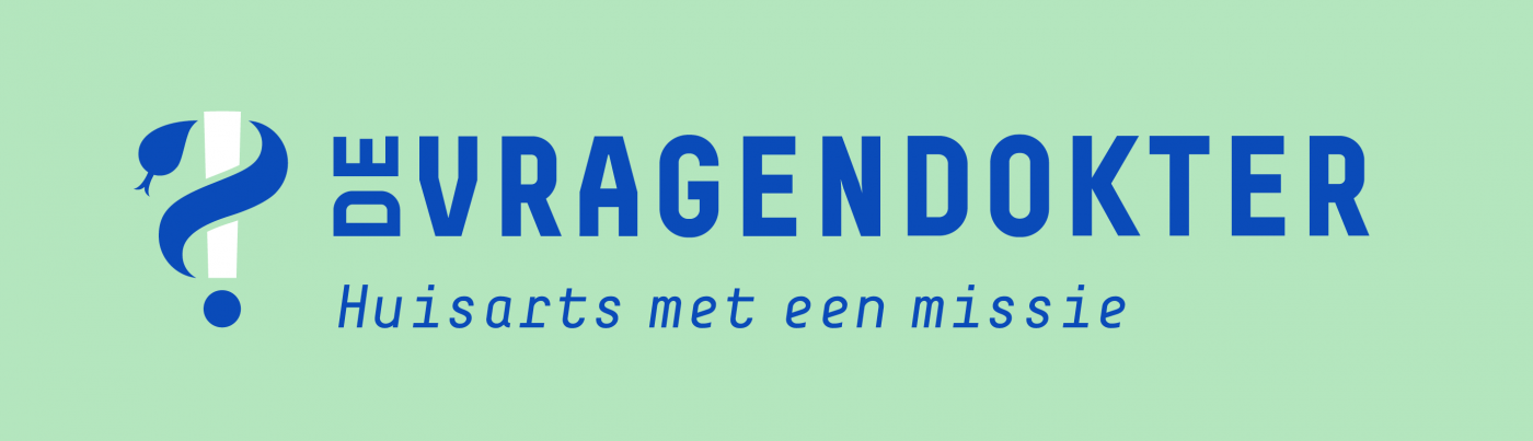 Beeldmerk en woordmerk De Vragendokter, inclusief tagline Beeldmerk en woordmerk De Vragendokter, inclusief tagline